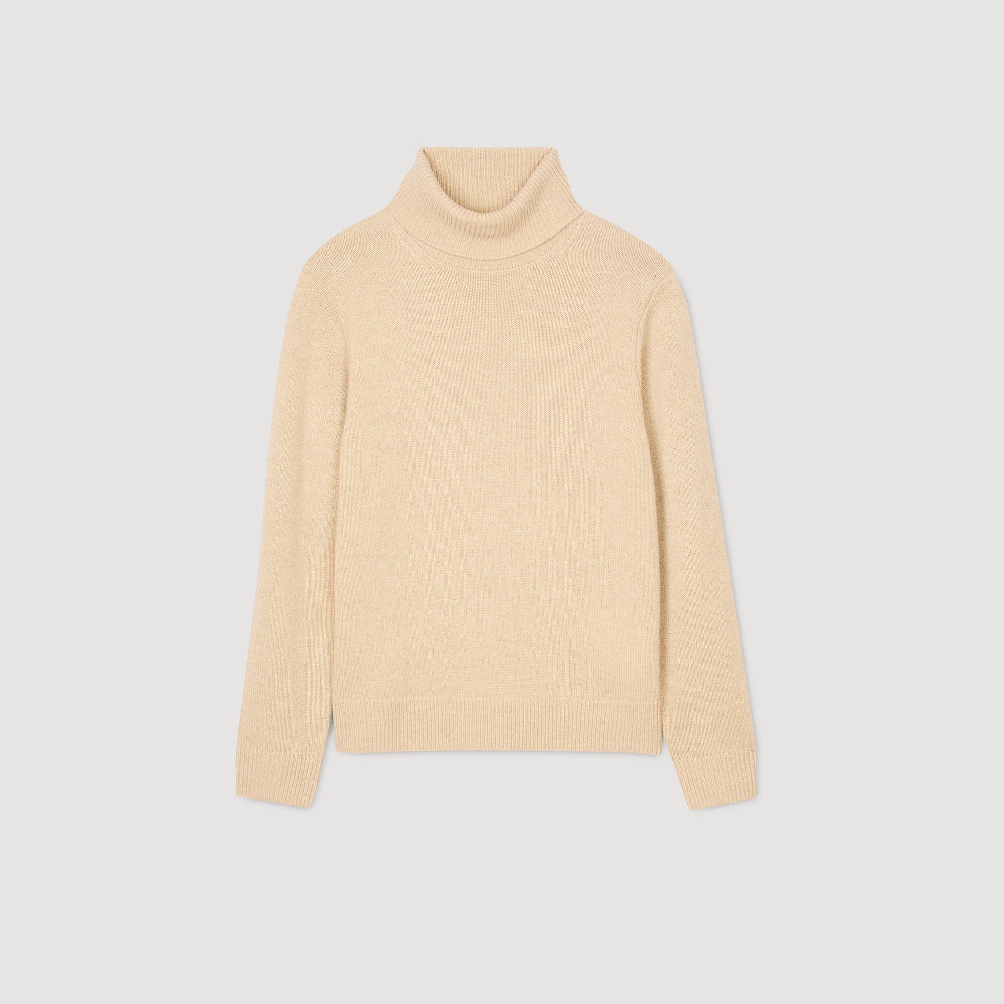 Maglione dolcevita in lana e cashmere