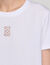 T-shirt in cotone con ricamo
