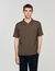Polo in maglia con colletto con zip