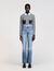 Jeans svasati délavé