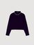 Maglione con collo arricciato