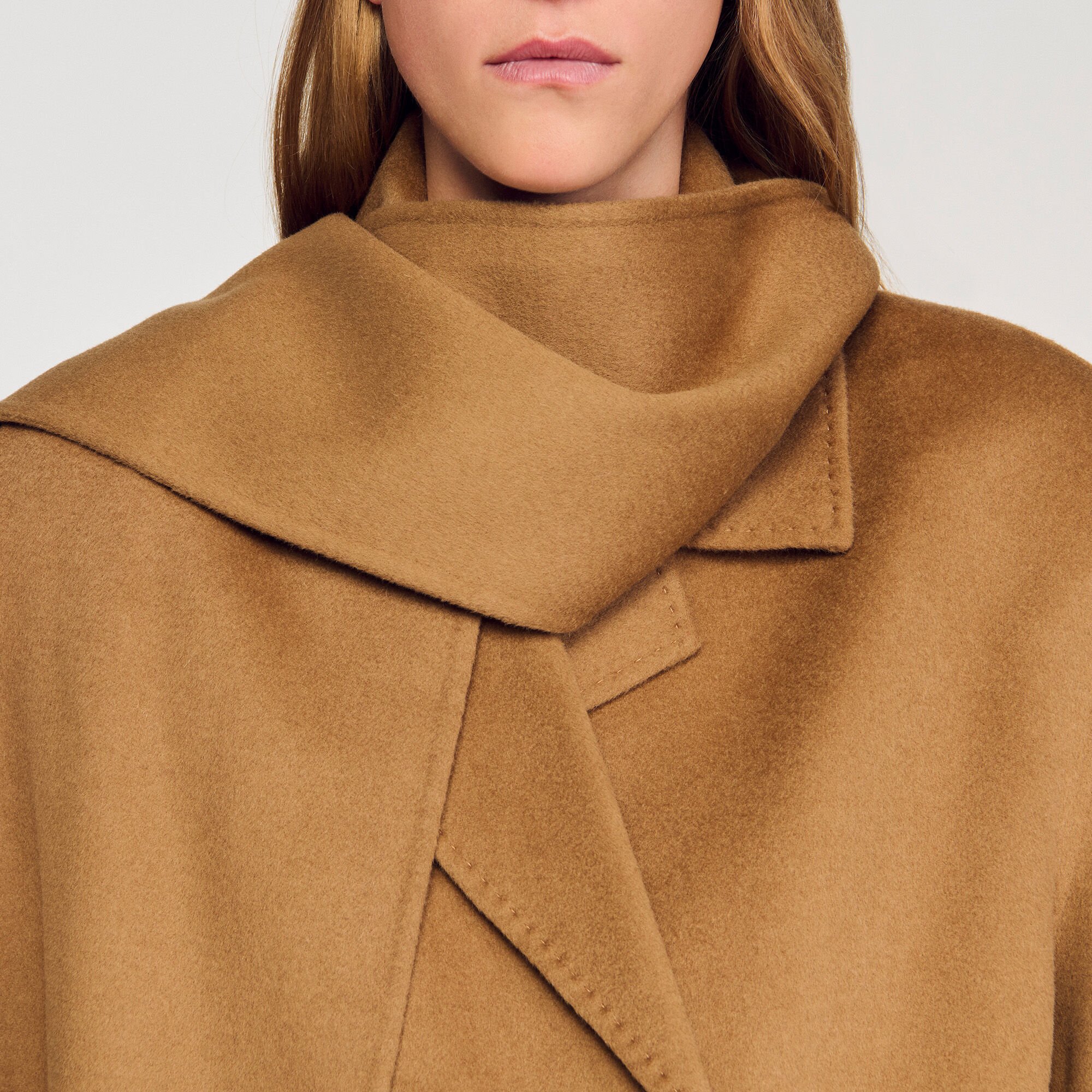 Cappotto oversize in lana