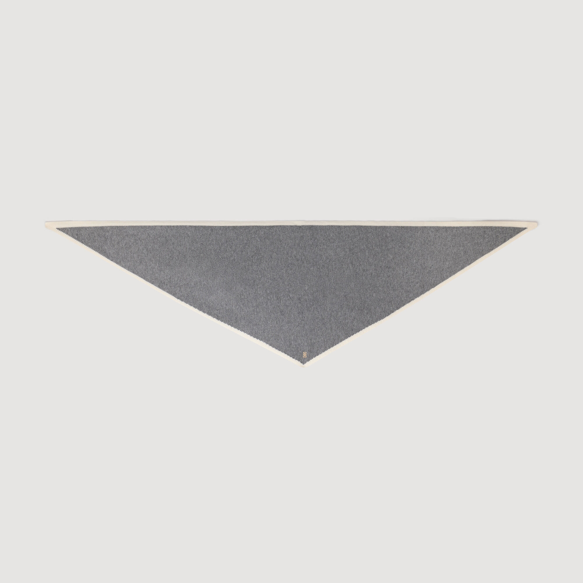 Foulard triangolo bicolore in lana - Donna | Sandro