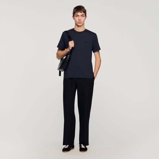 T-shirt con patch double S