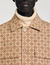 Overshirt a jacquard Square Cross