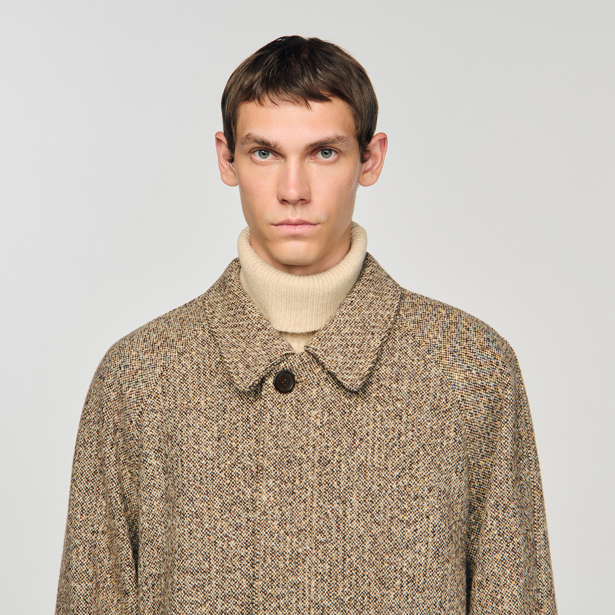 Cappotto oversize in lana