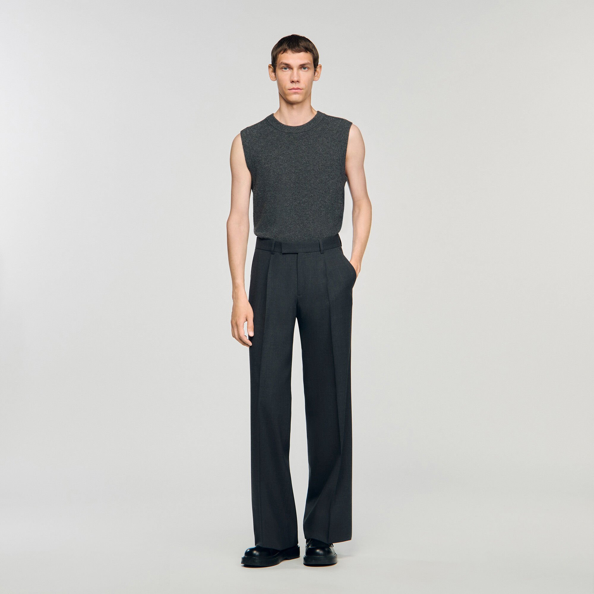 Pantaloni da abito in lana