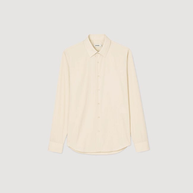 Camicia a tinta unita