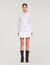 Camicia a righe con cravatta staccabile