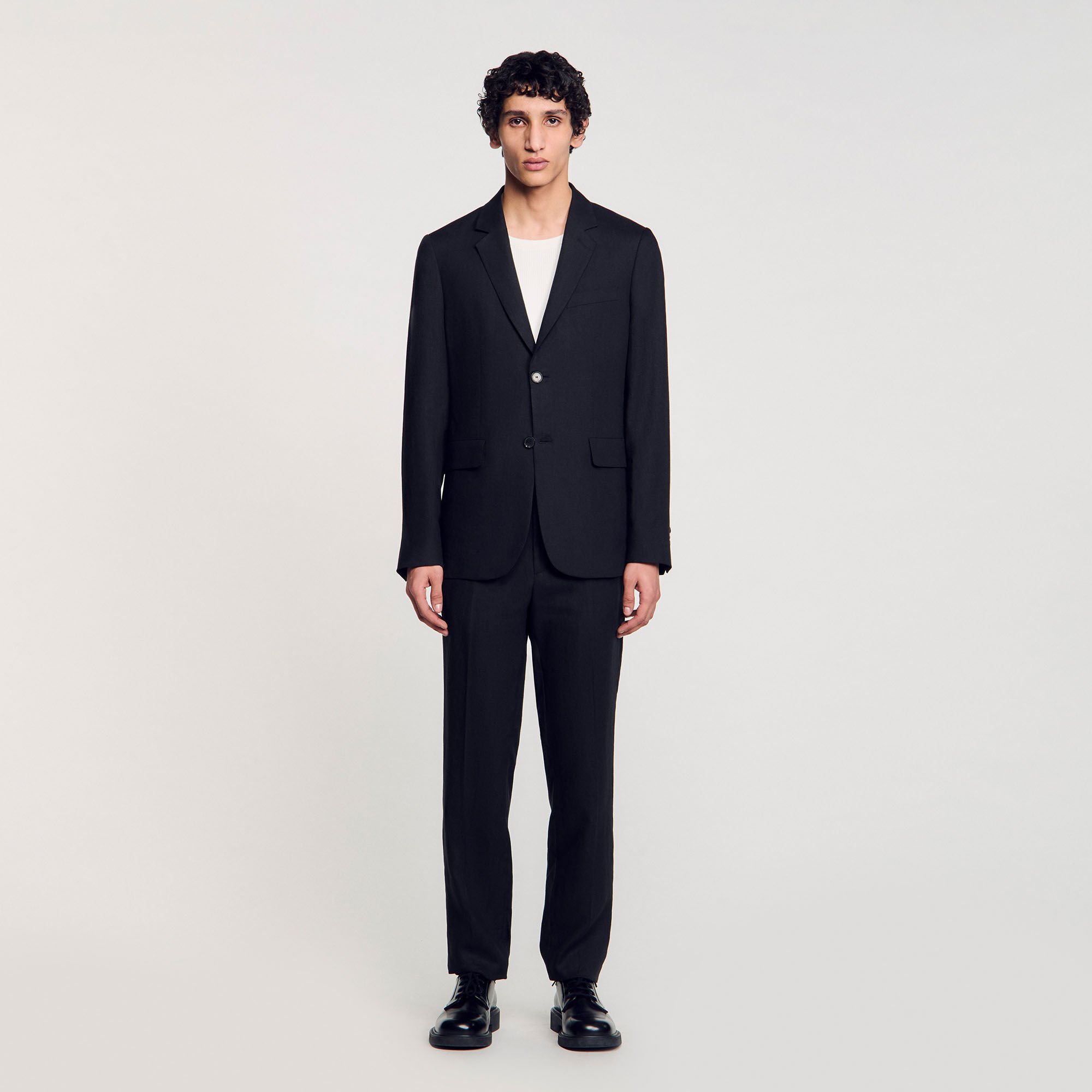 Giacca da abito oversize in lana