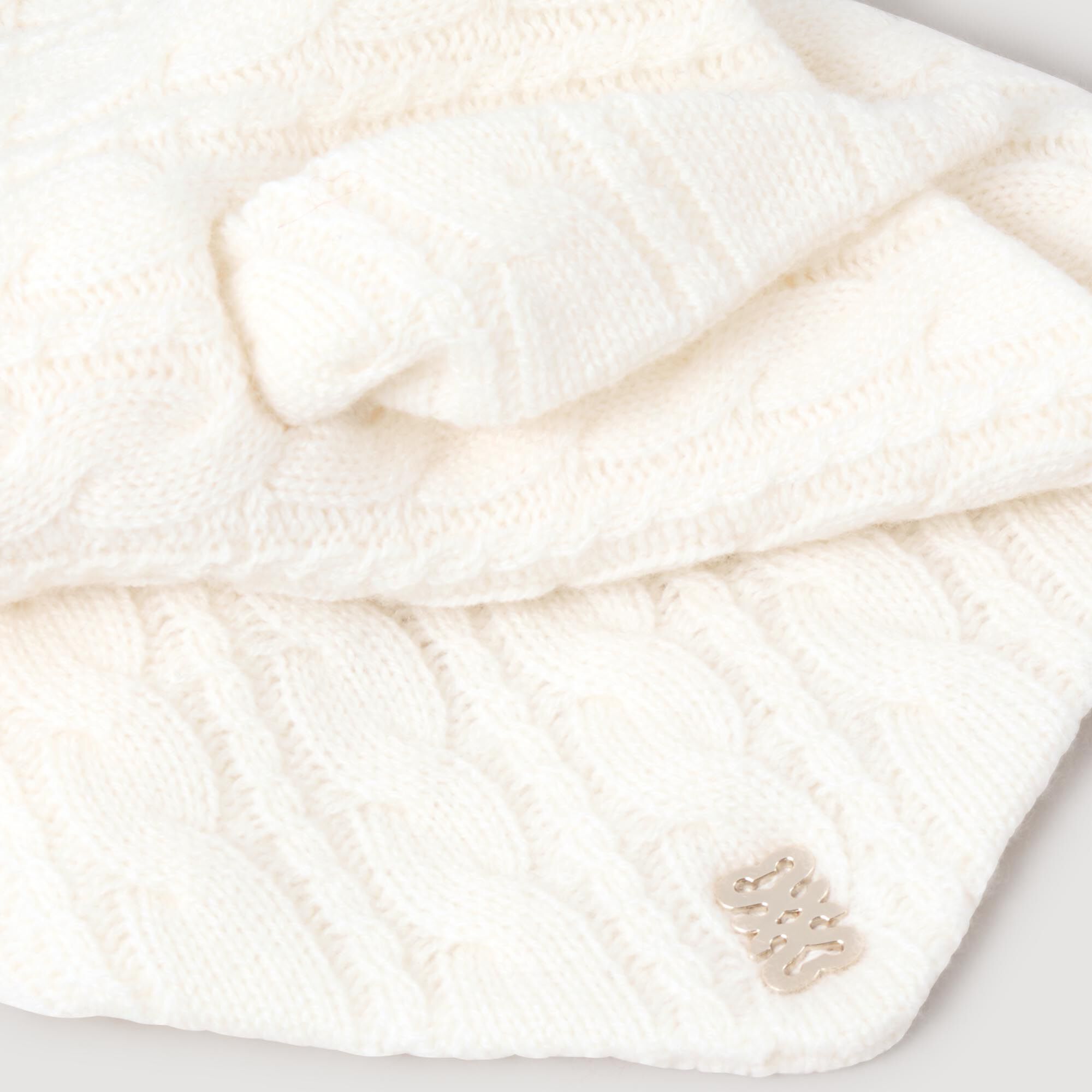 Bandana in maglia intrecciata