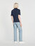 Polo in maglia con colletto con zip