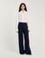 Pantaloni dritti a righine