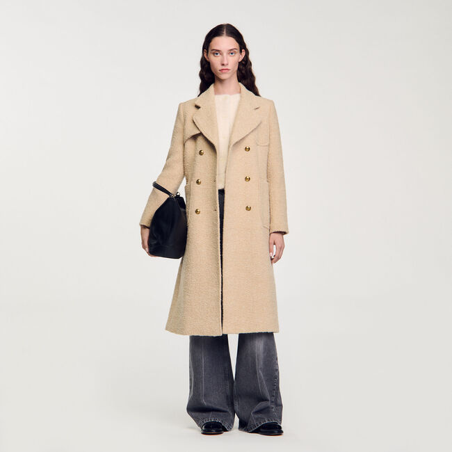 Cappotto lungo doppiopetto