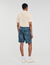 Shorts in denim elasticizzato