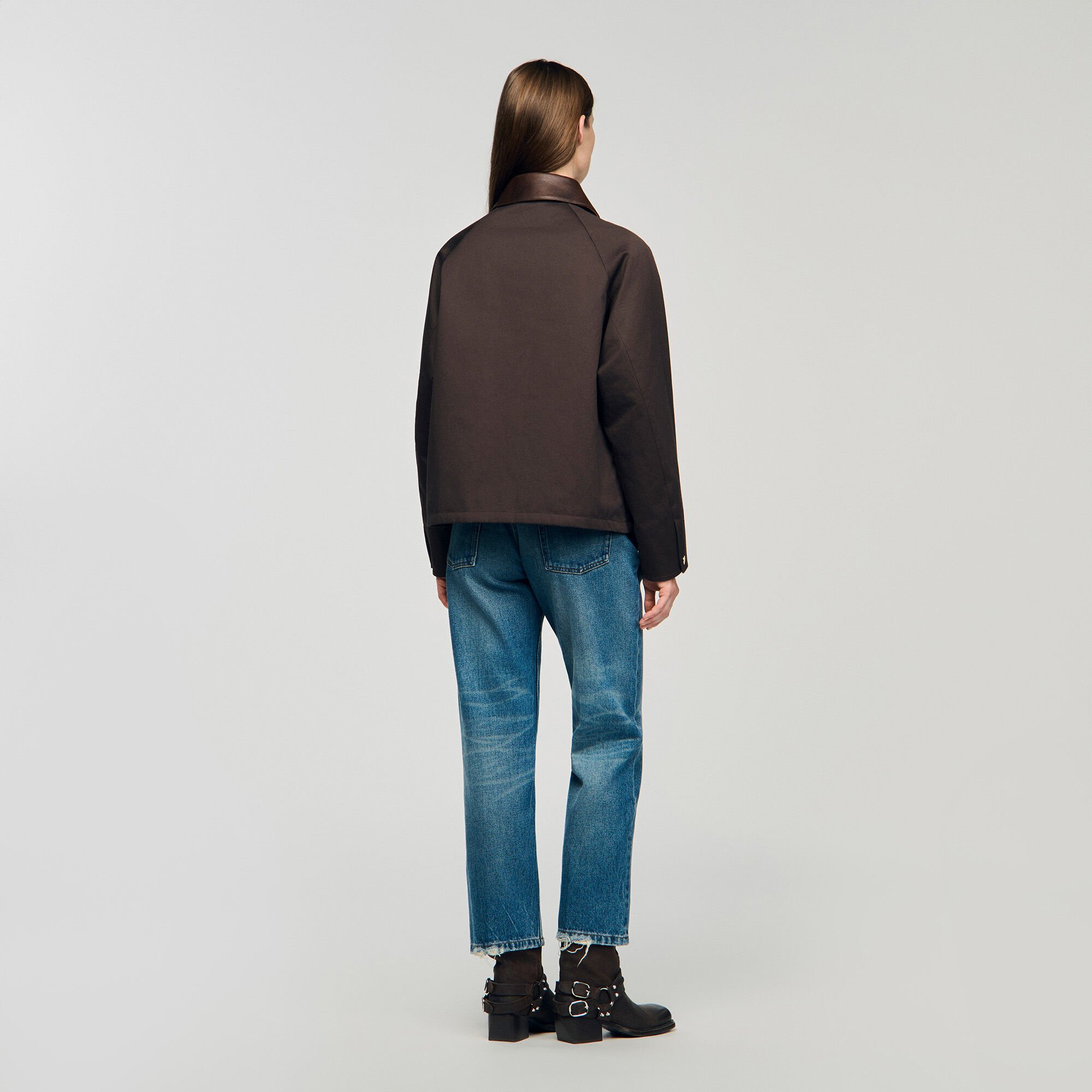 Cappotto in gabardina