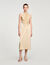 Abito midi con strass