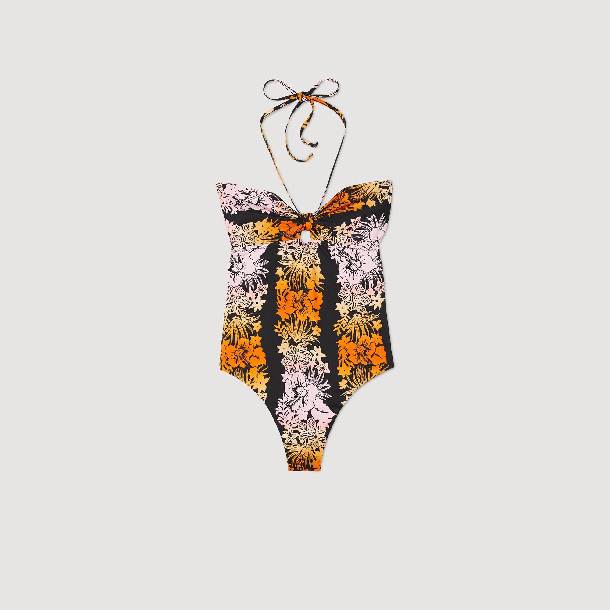 Costume da bagno intero stampa hawaiana