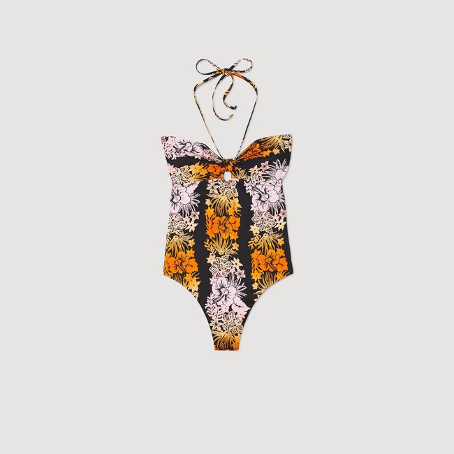 Costume da bagno intero stampa hawaiana
