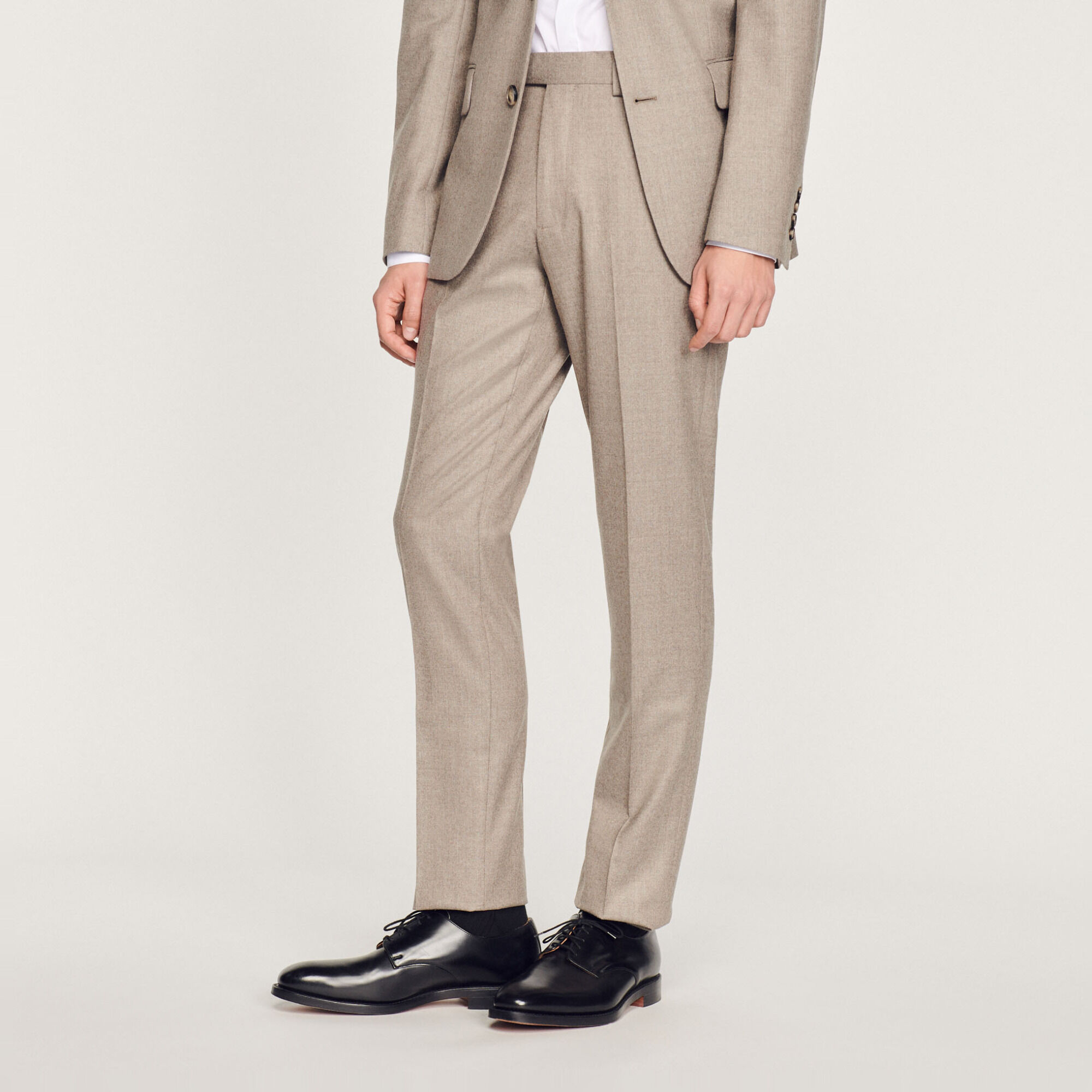 Pantaloni da completo in flanella