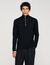 Maglia in lana con collo con zip