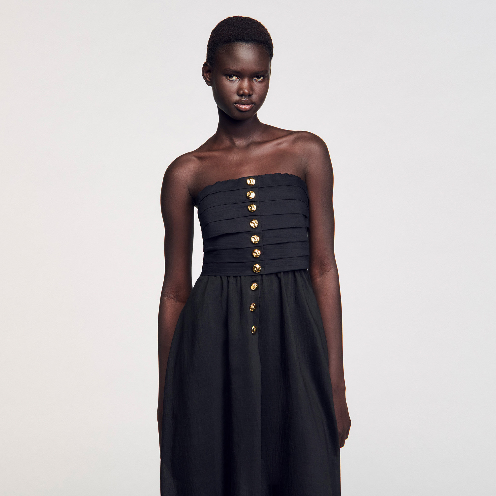 Abito lungo bustier