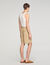 Shorts fluidi con stampa maglie