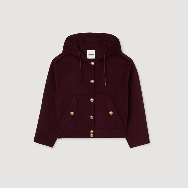 Cappotto in lana double face