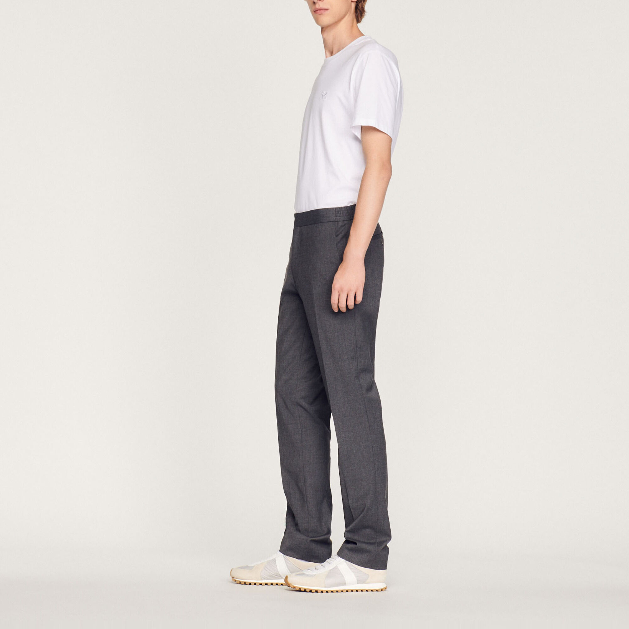 Pantaloni in lana vergine