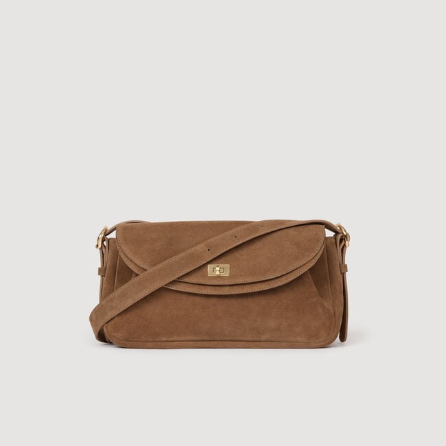Borsa in pelle scamosciata Le Mambo