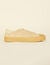 Sneaker bassa in crosta di pelle