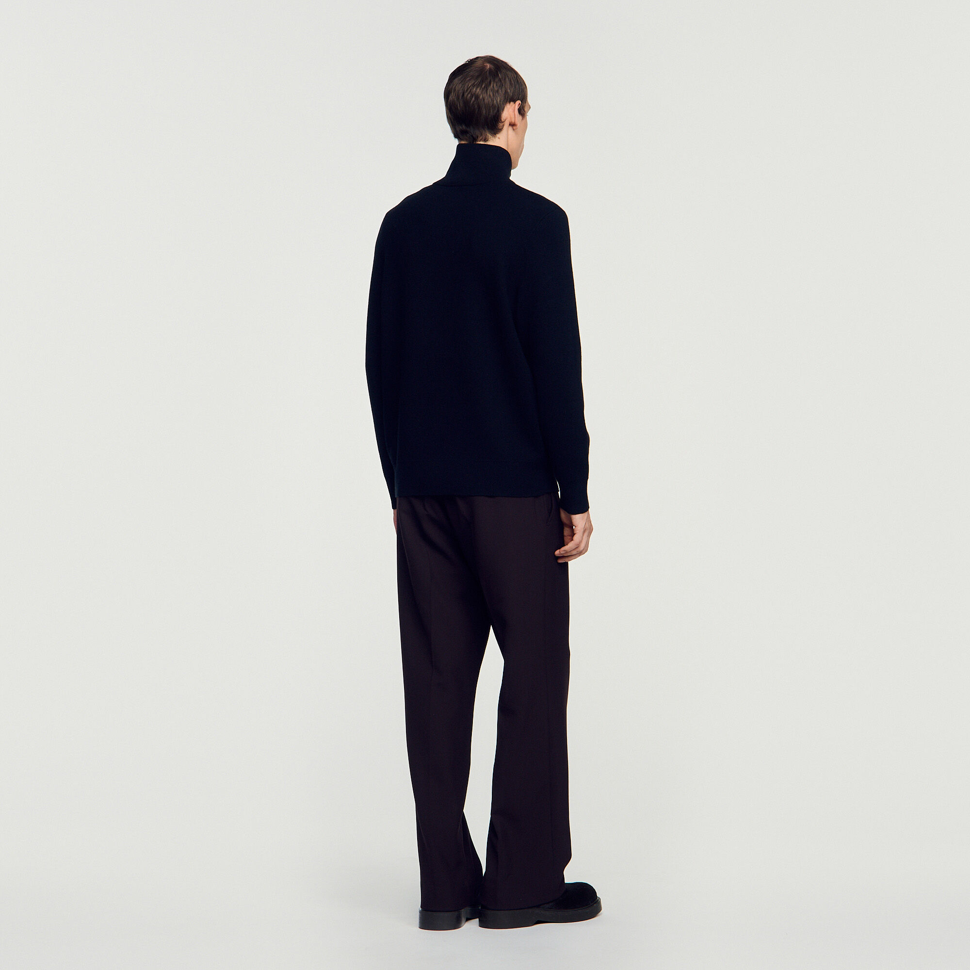 Maglione boxy a collo alto - Mixte | Sandro