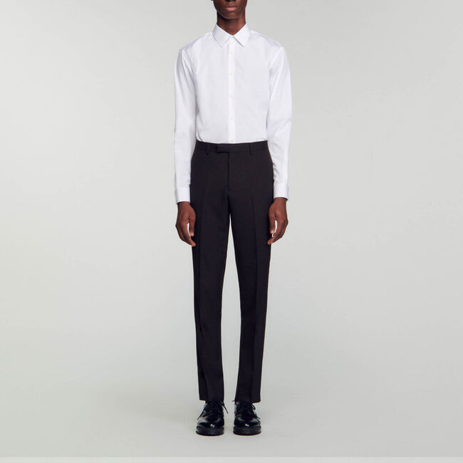 Pantaloni da abito in lana