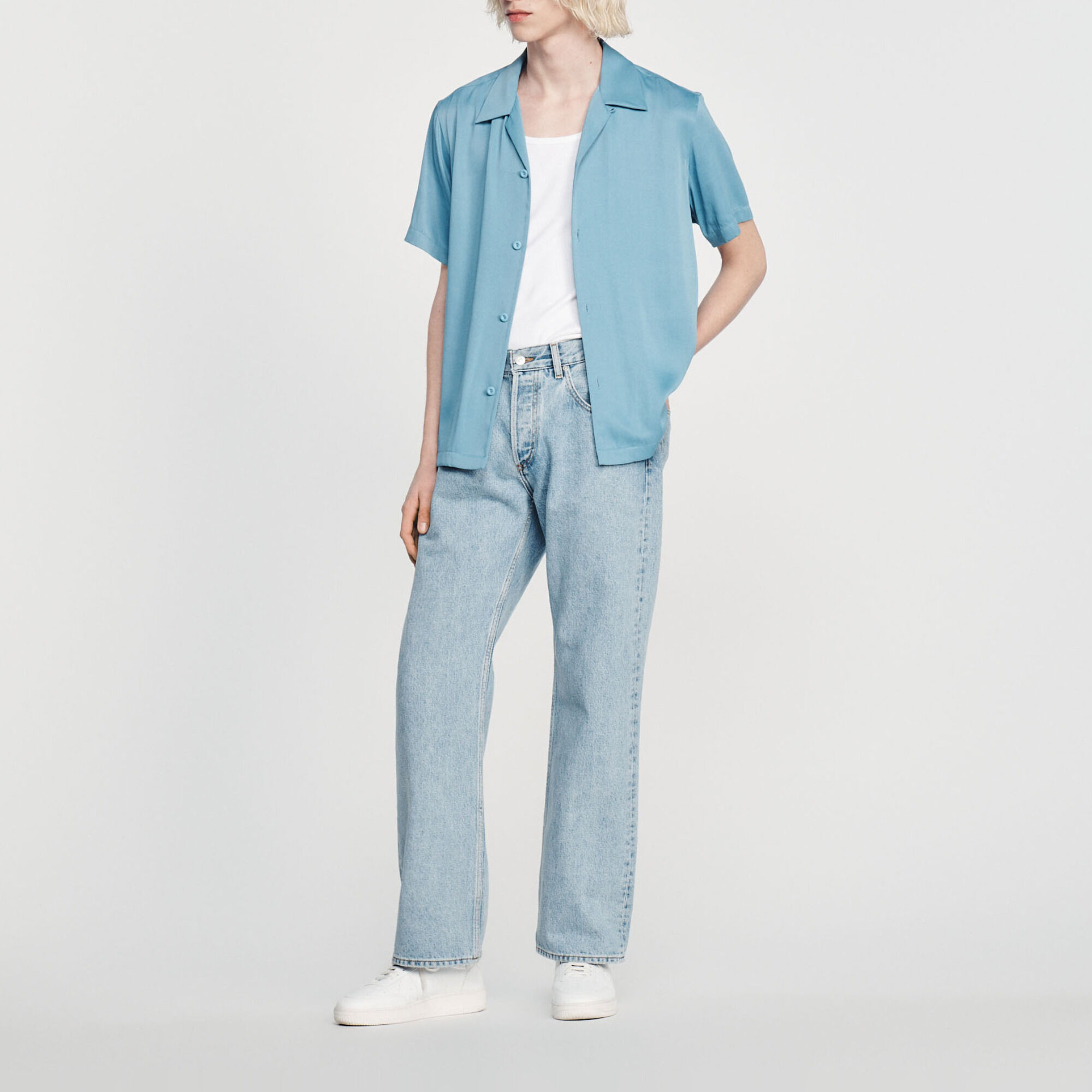 Camicia a maniche corte