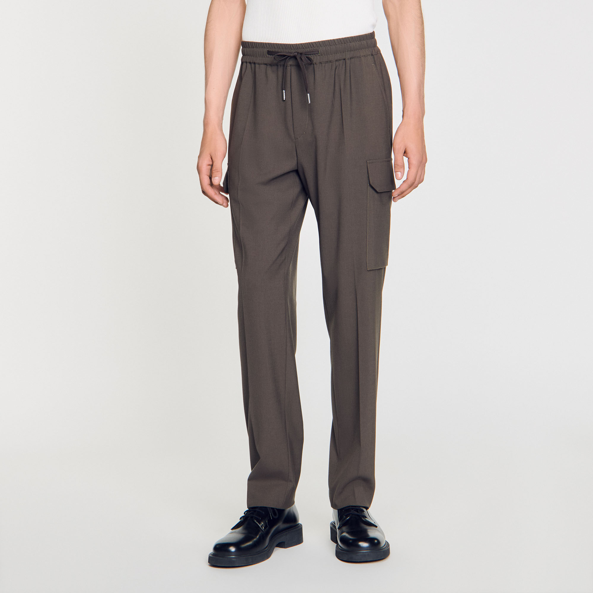 Pantaloni cargo elasticizzati