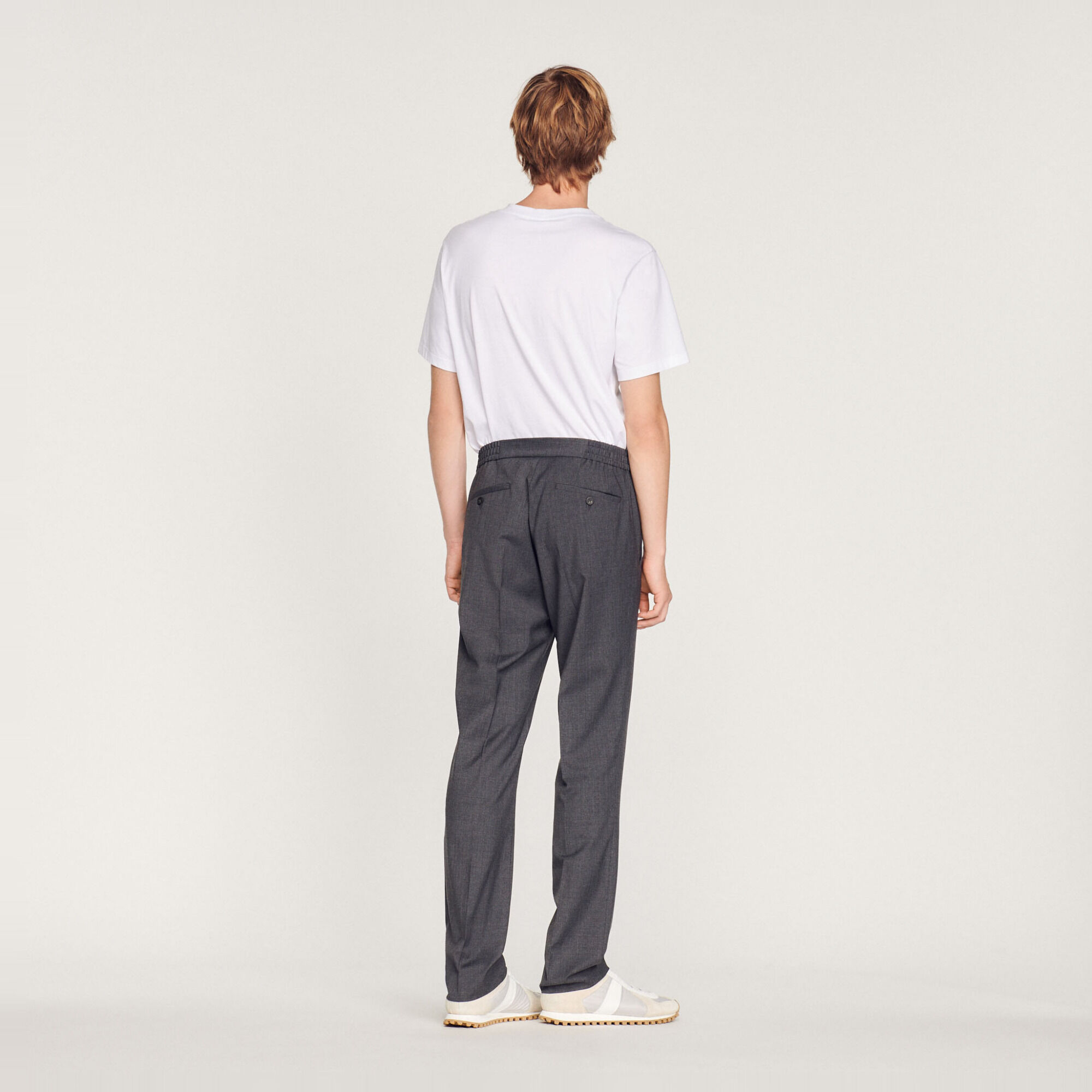 Pantaloni in lana vergine