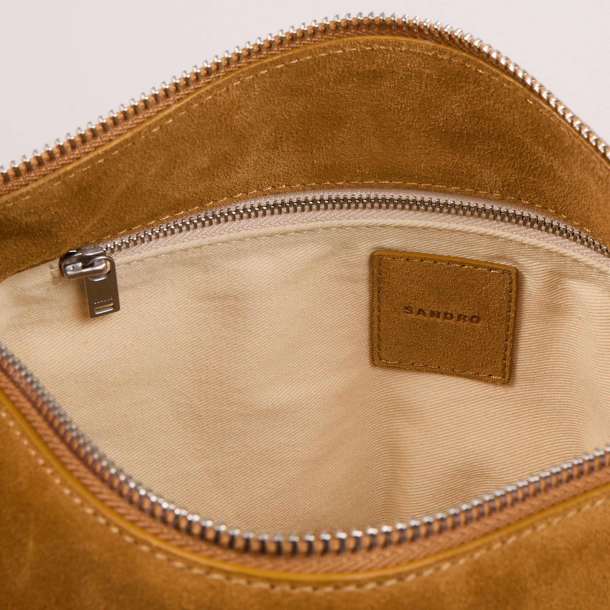 Hobo bag in scamosciato