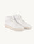 Sneaker alte in pelle