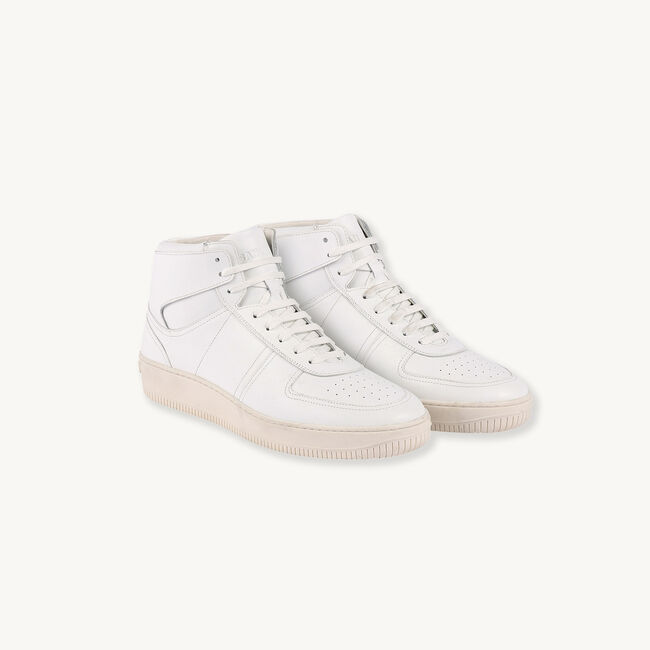 Sneaker alte in pelle