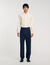 Pantaloni con pieghe baciate