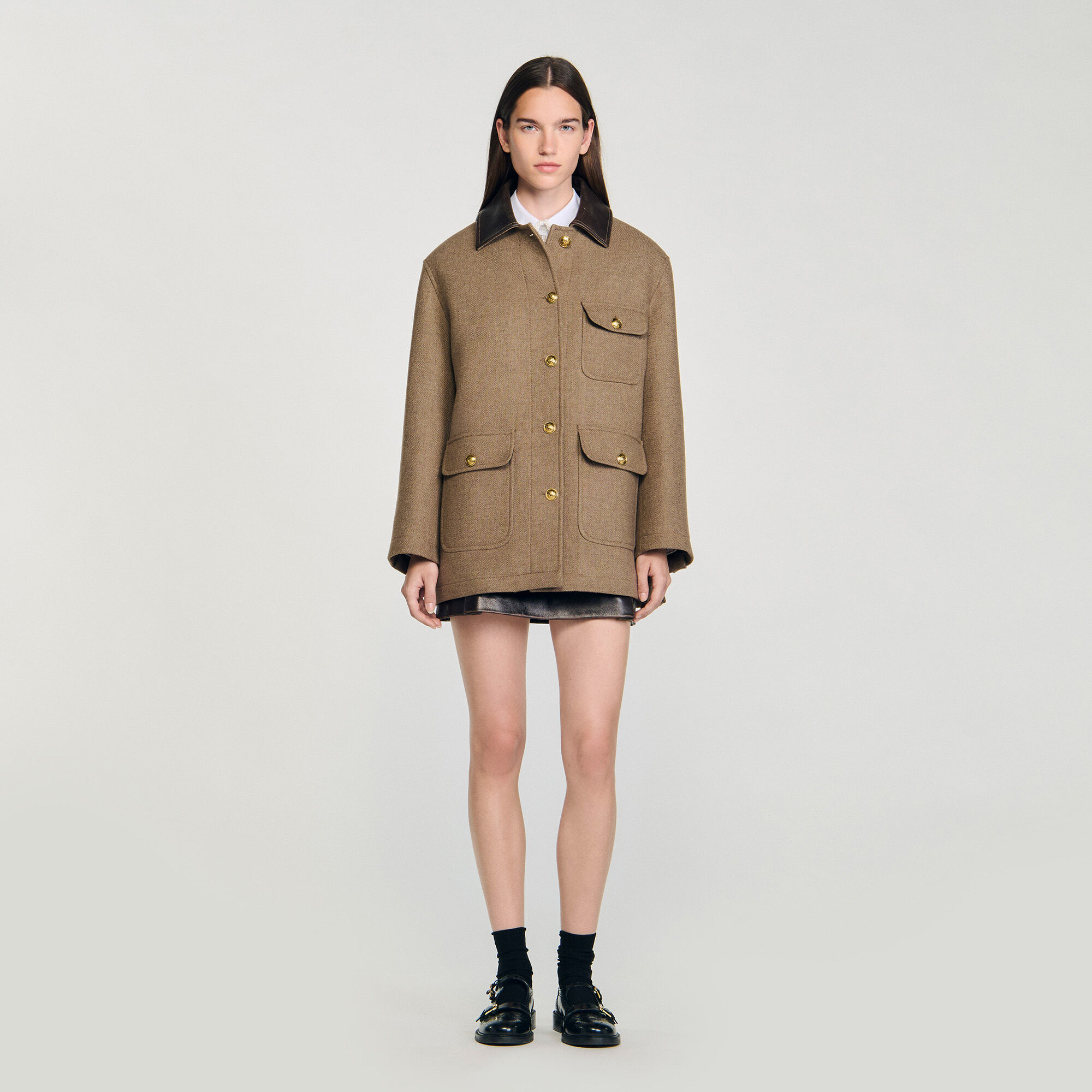 Cappotto in tweed