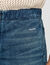 Shorts in denim elasticizzato