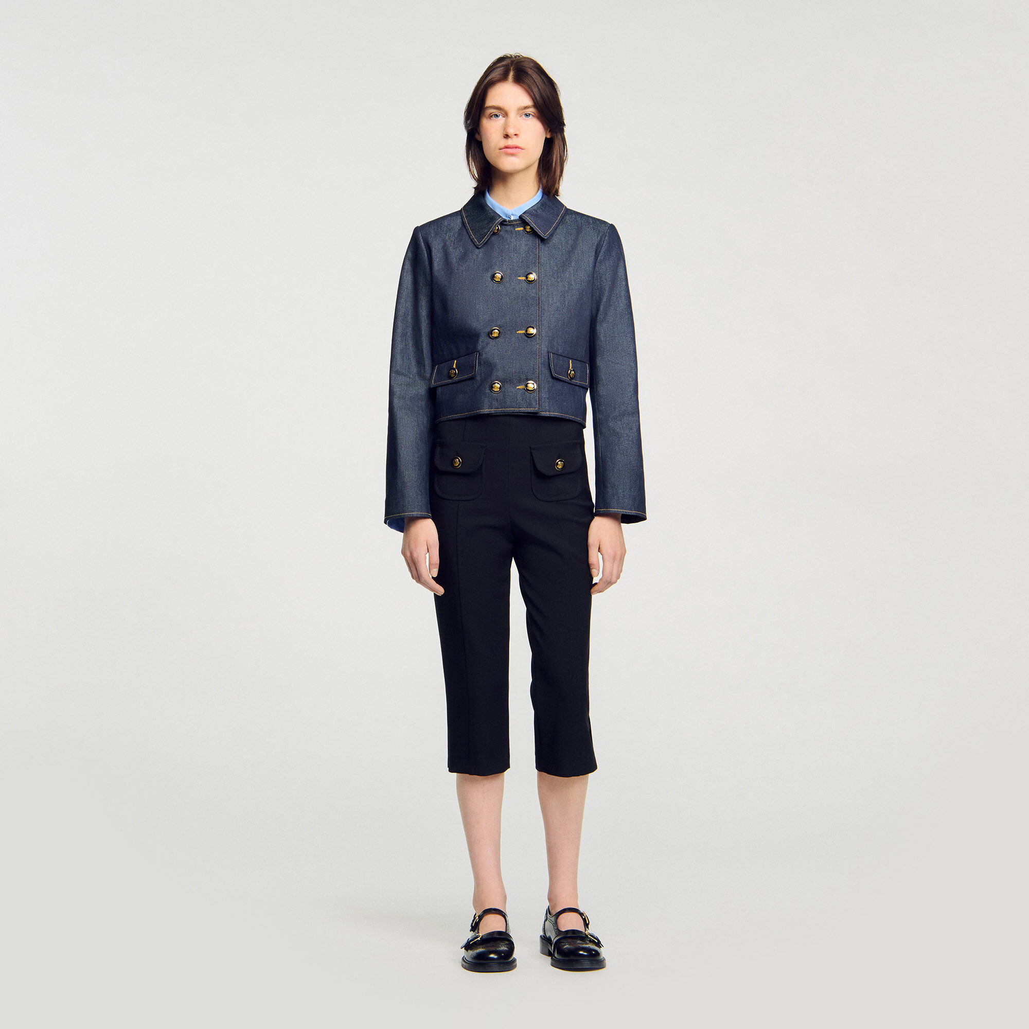 Giacca da tailleur in denim