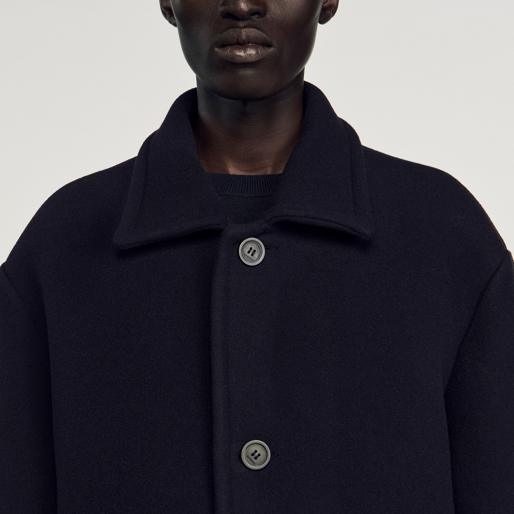 Cappotto in lana e cashmere