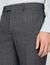 Pantaloni da completo in lana vergine