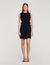 Abito corto con cut-out