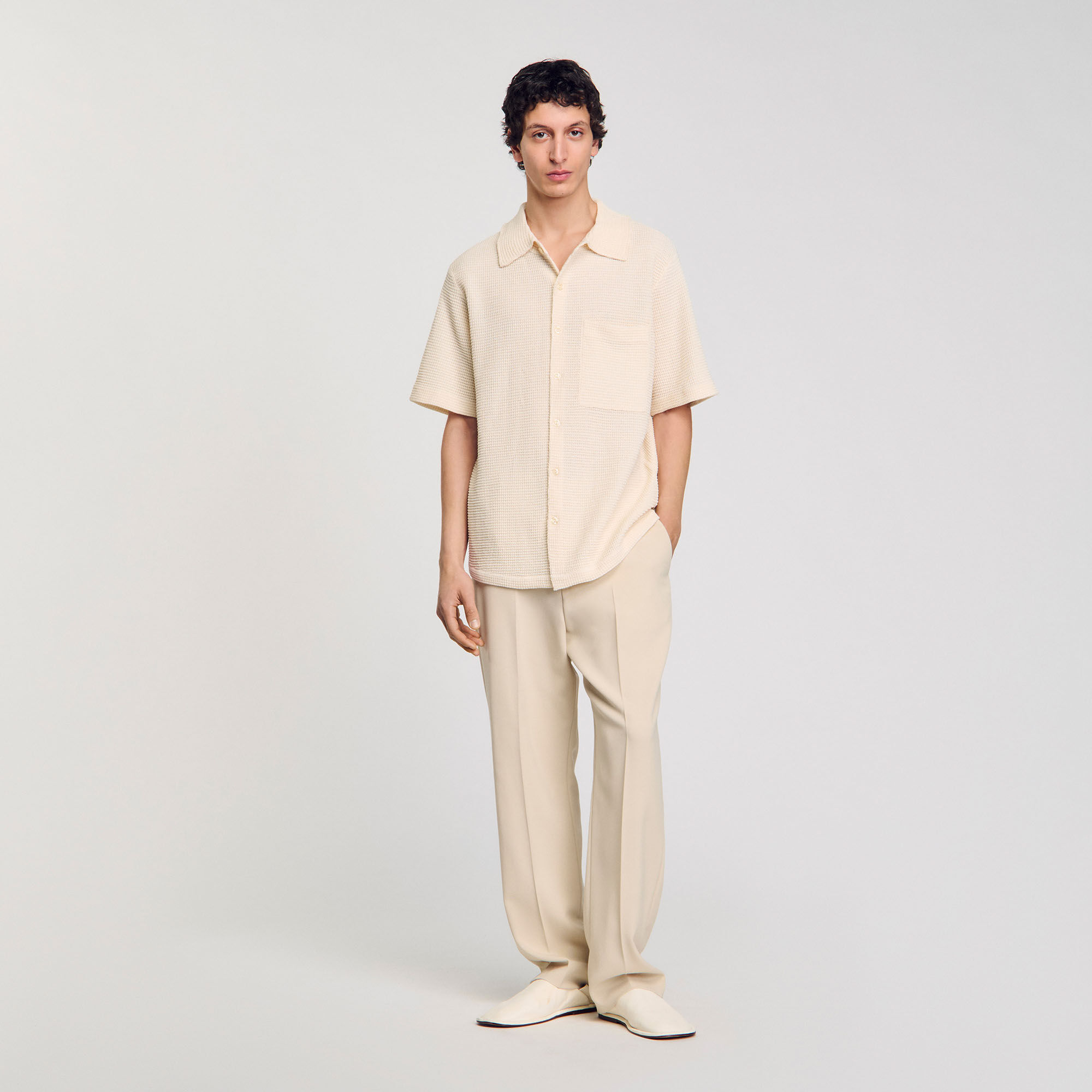 Camicia a nido d'ape