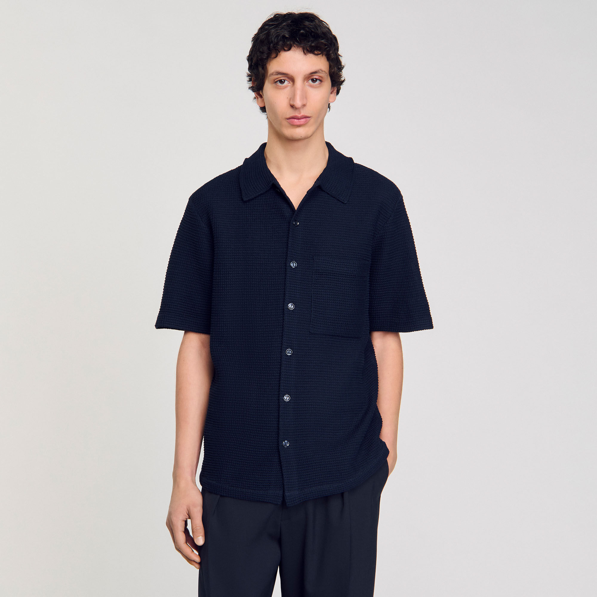 Camicia a nido d'ape