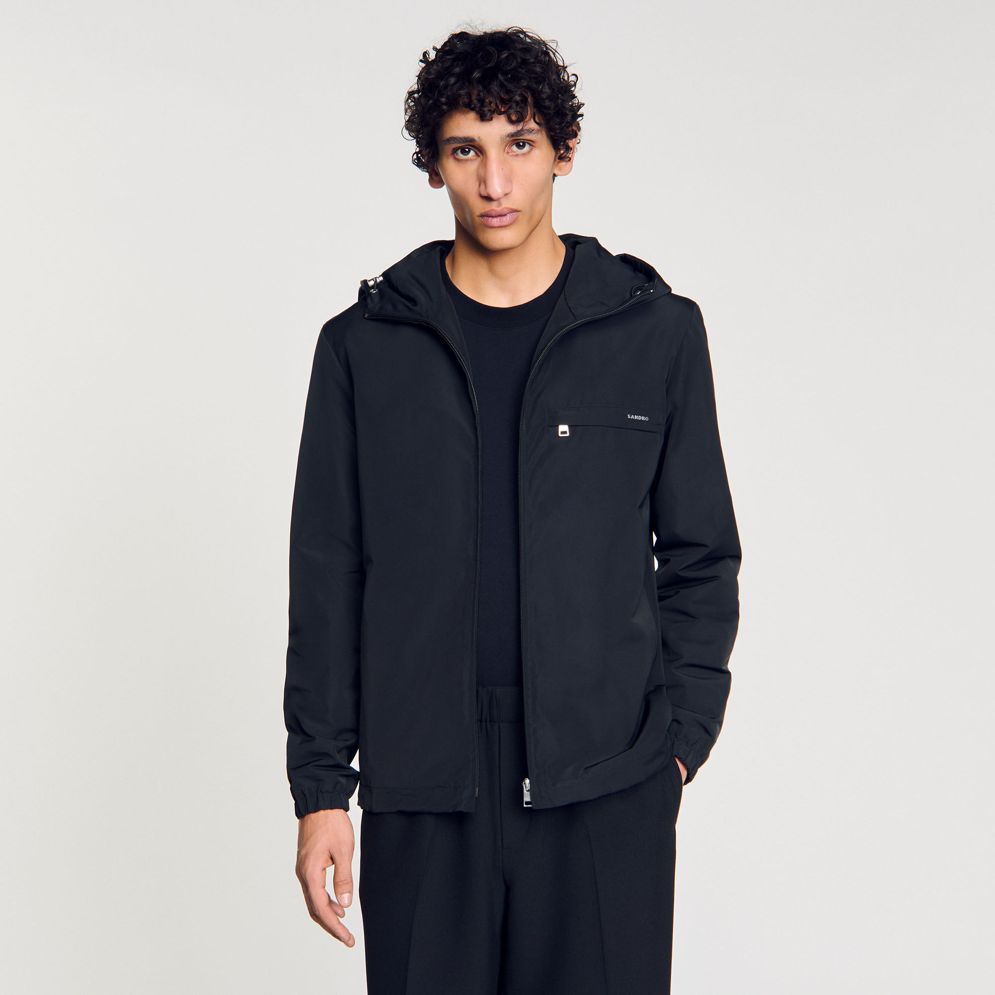 Giacca a vento in nylon
