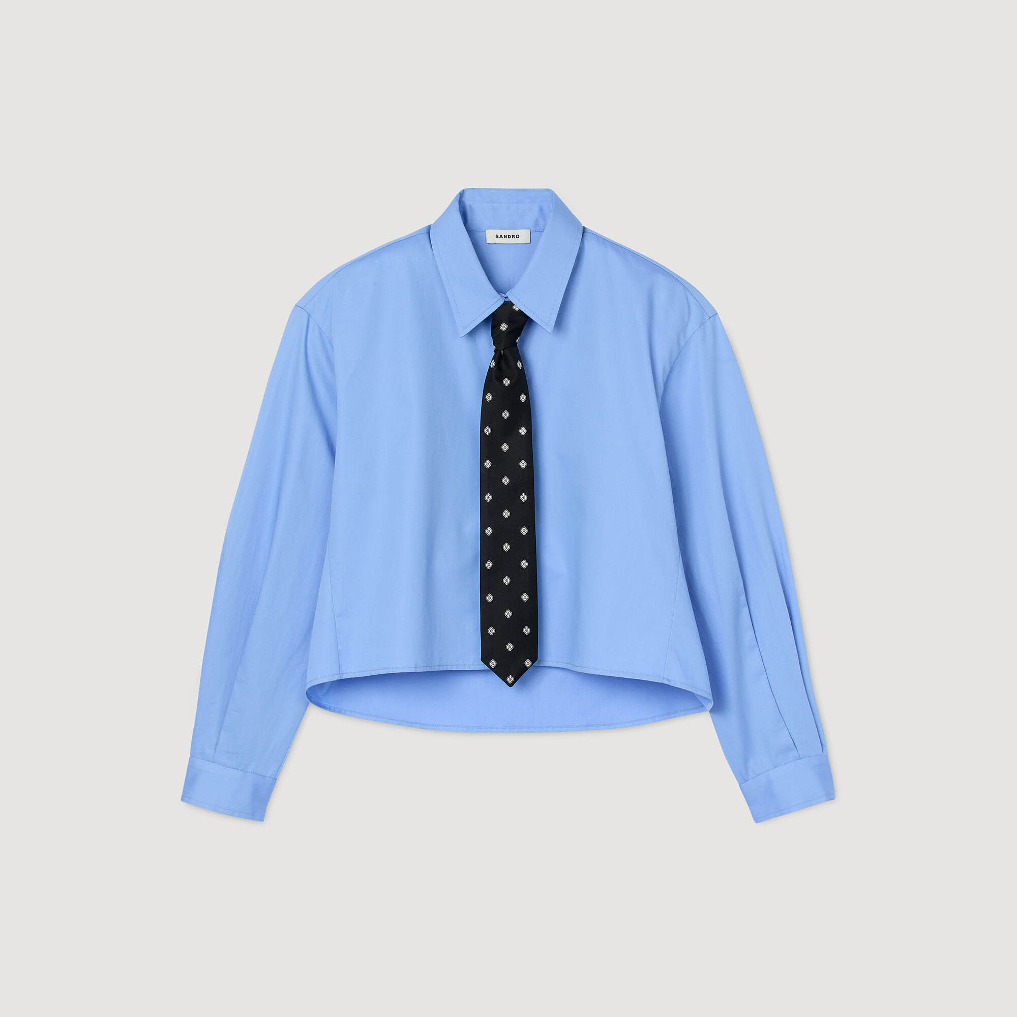 Camicia corta con cravatta rimov.